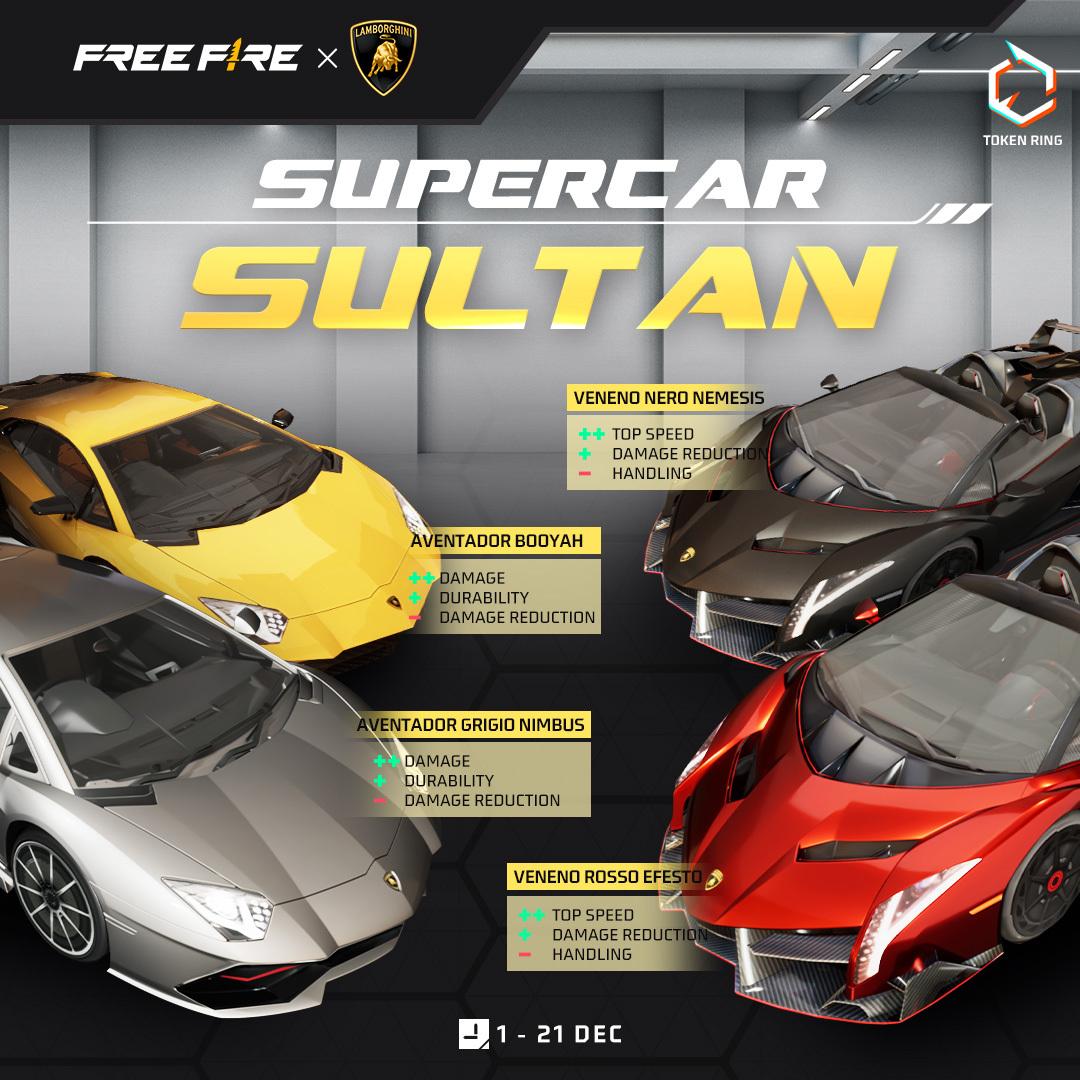 Parceria Free Fire E Lamborghini Supercarros Chegam Ao Universo Do