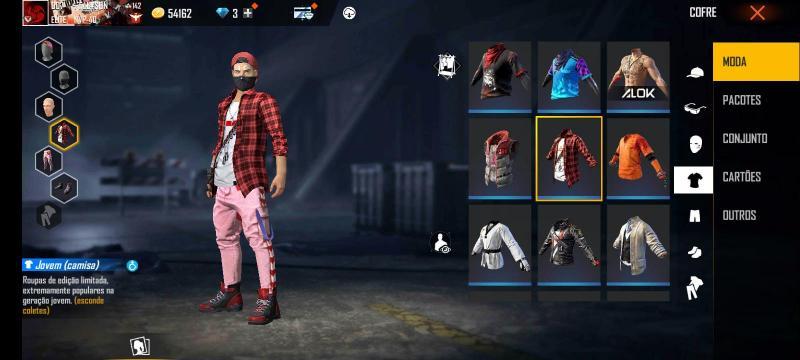 Combinações Gola Alta Branca Free Fire: roupas, skins e pacotes no Battle  Royale