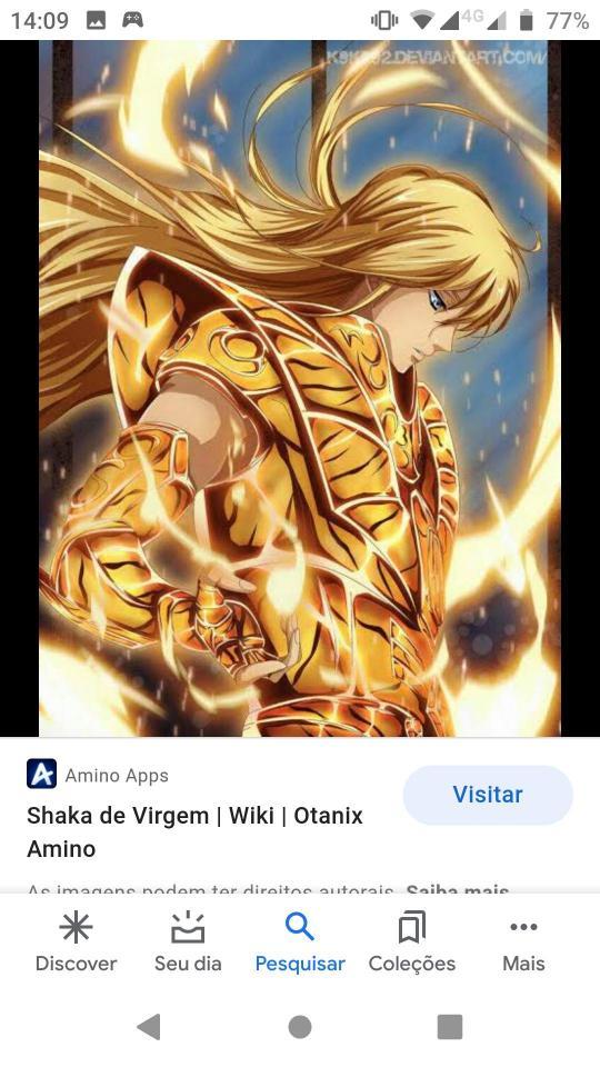 Shaka de Virgem, Saint Seiya Wiki