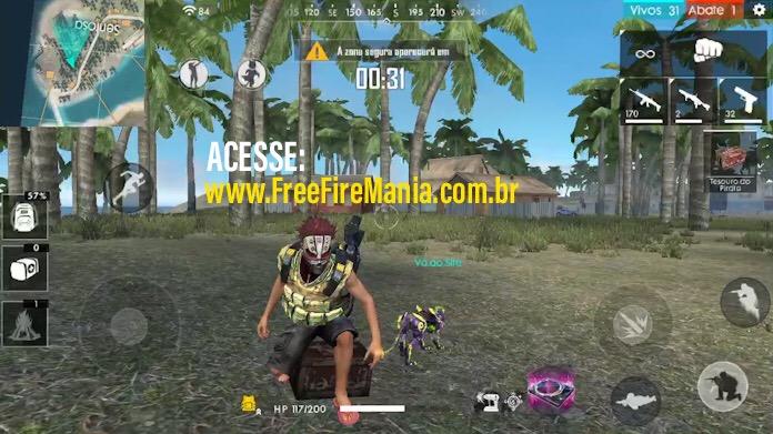 Day 08 Where To Find The Treasure Chest By The Free Fire Map