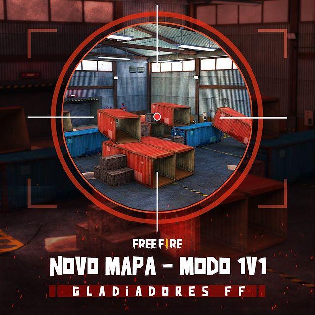 COMO JOGAR COM AMIGO GLADIADORES FF NO FREE FIRE NOVO MODO x1