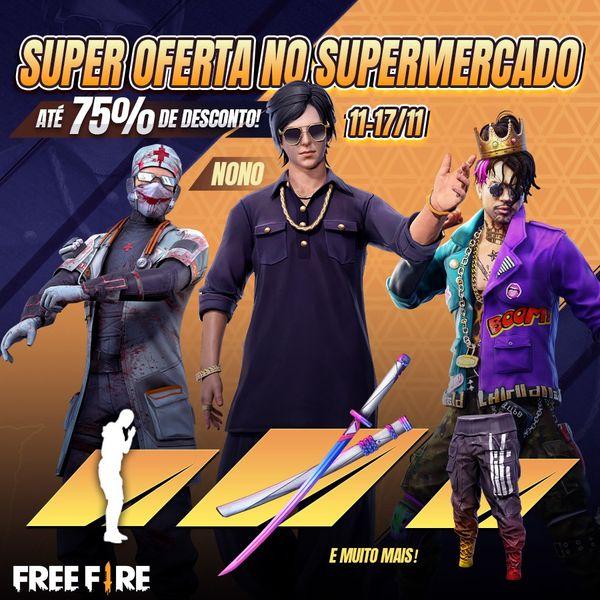 Free Fire cria promoção inédita com 67% de desconto na compra de