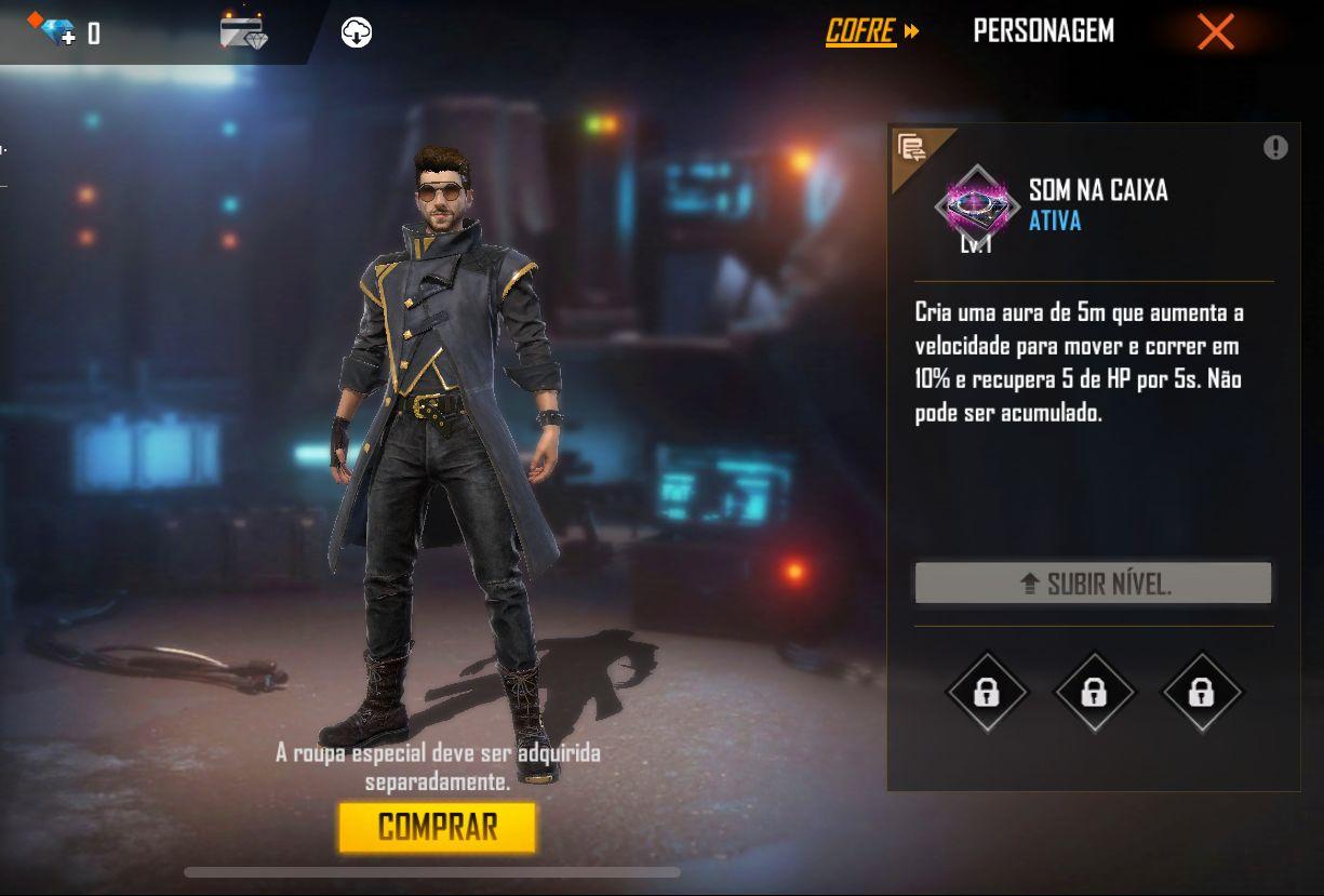 Free Fire: como jogar com Thiva; veja dicas para personagem