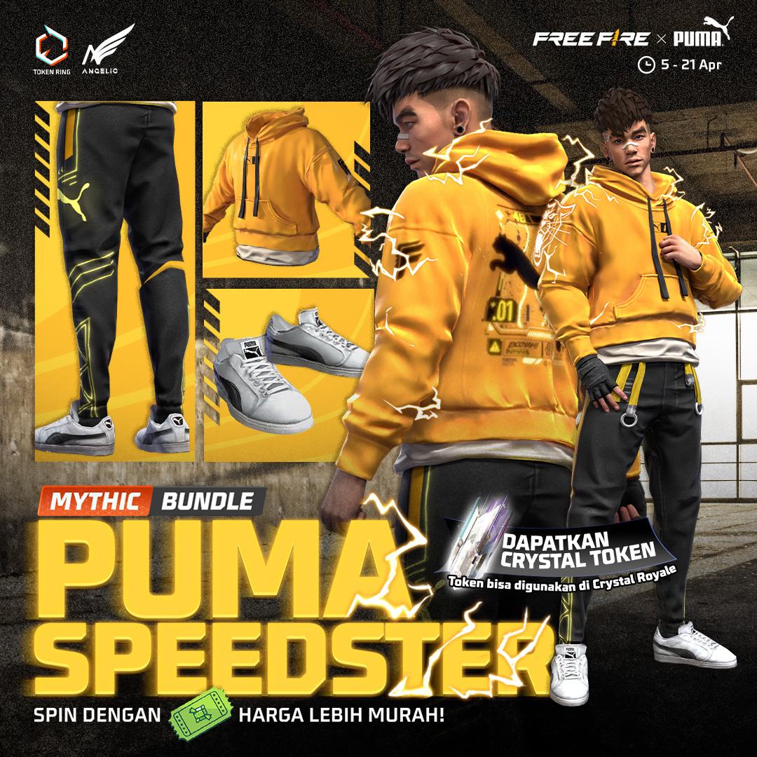 Free Fire x Puma innovative partnership with an Angelic theme Free Fire Mania