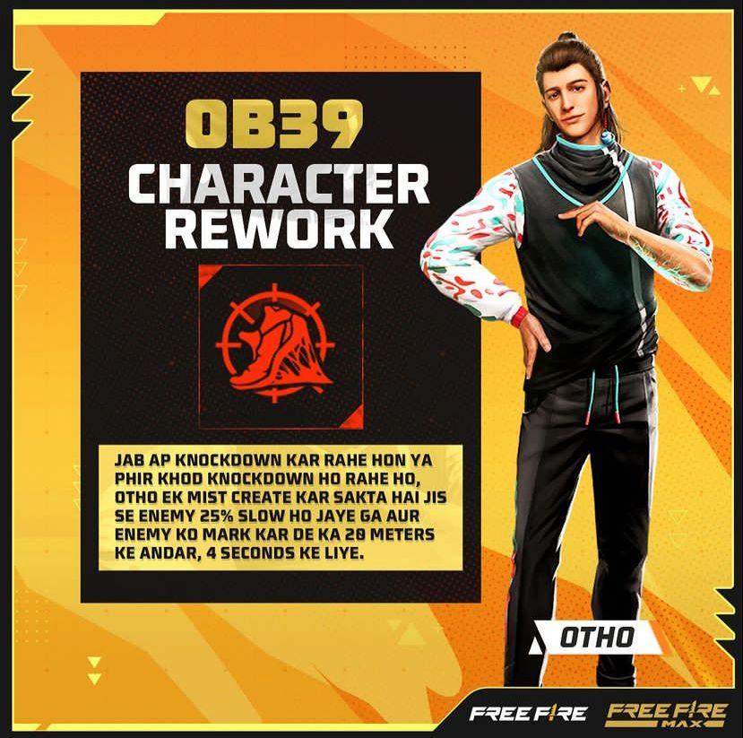 Atualização Free Fire 2023: Slots de habilidades para personagens serão  gratuitos
