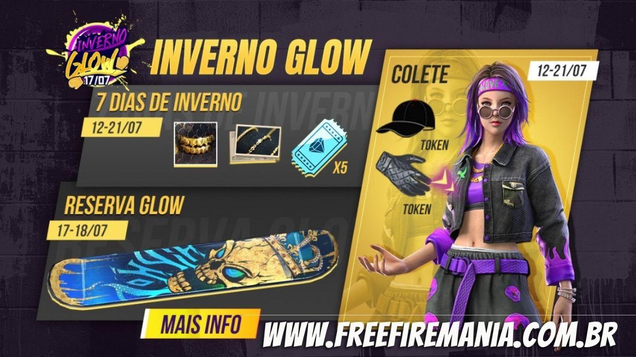 Free Fire: Inverno Glow começa no game; veja os itens grátis, free fire