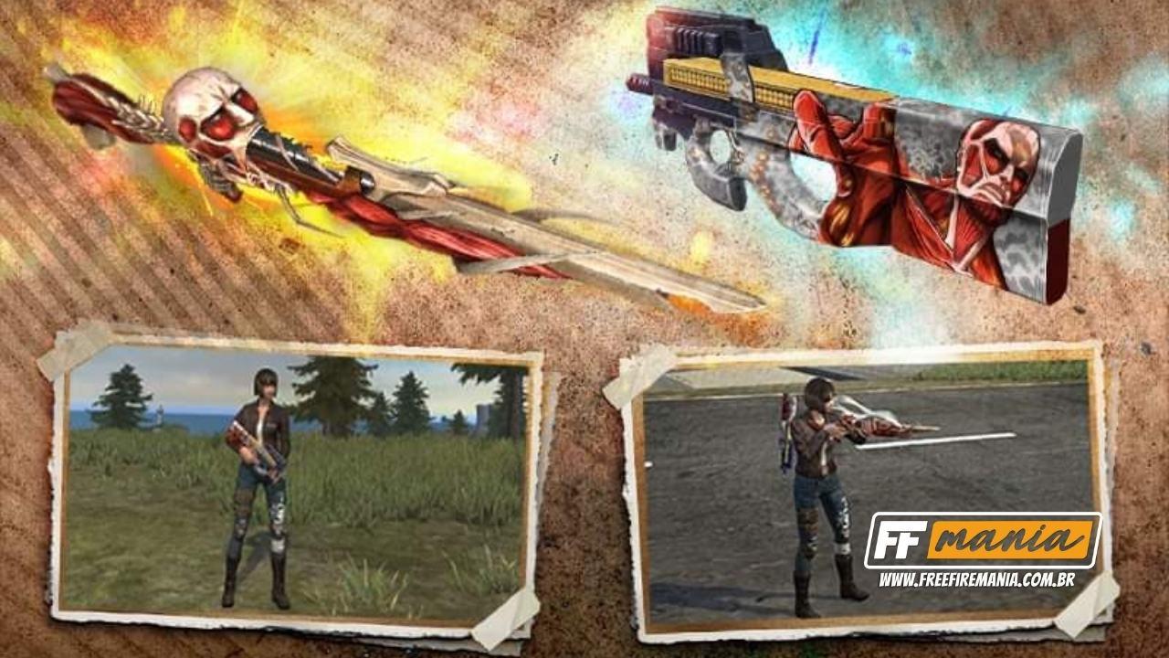 Veja o Guia completo com todas Armas do Free Fire