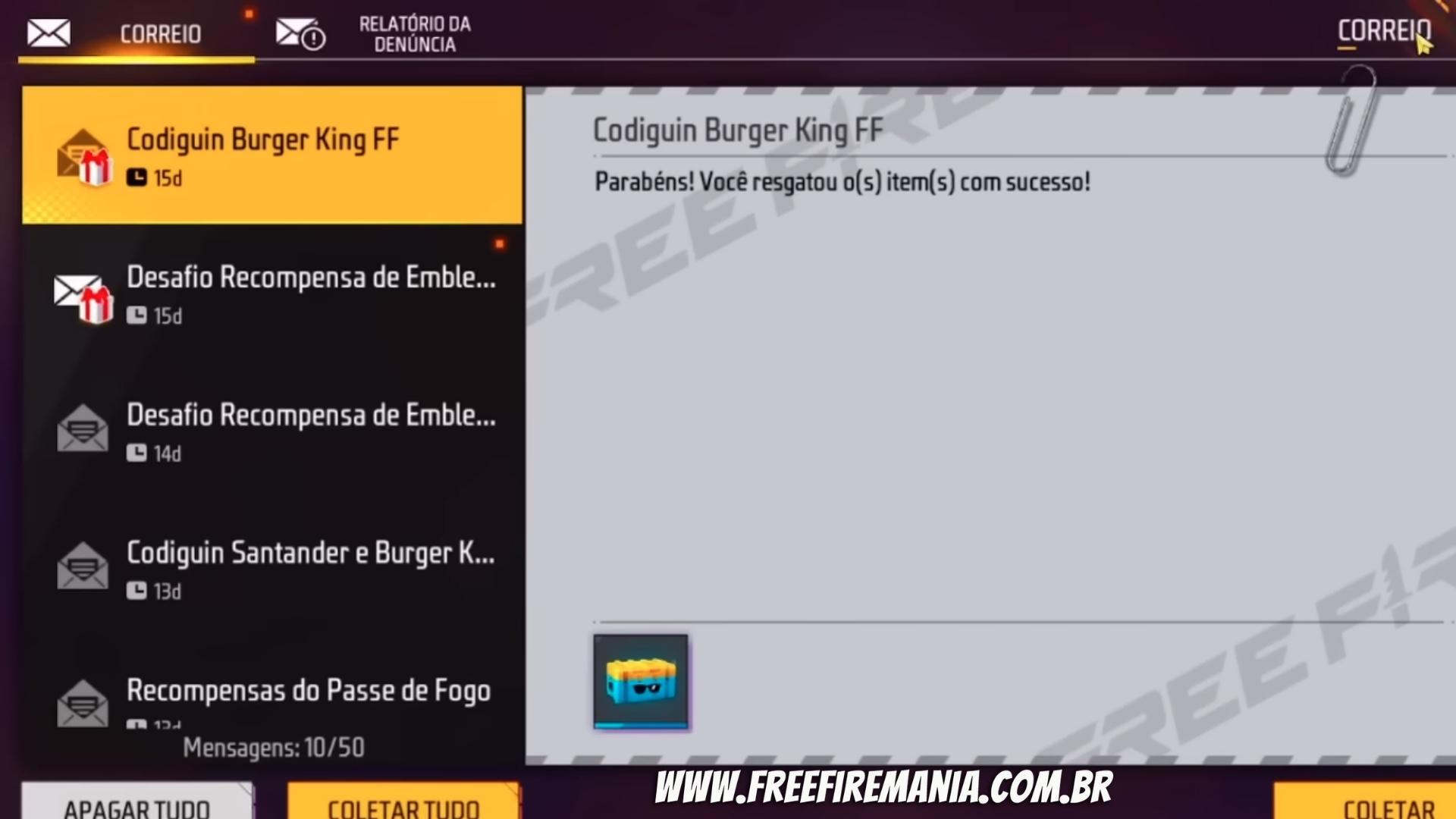 codigo burger king ff 2023｜Pesquisa do TikTok