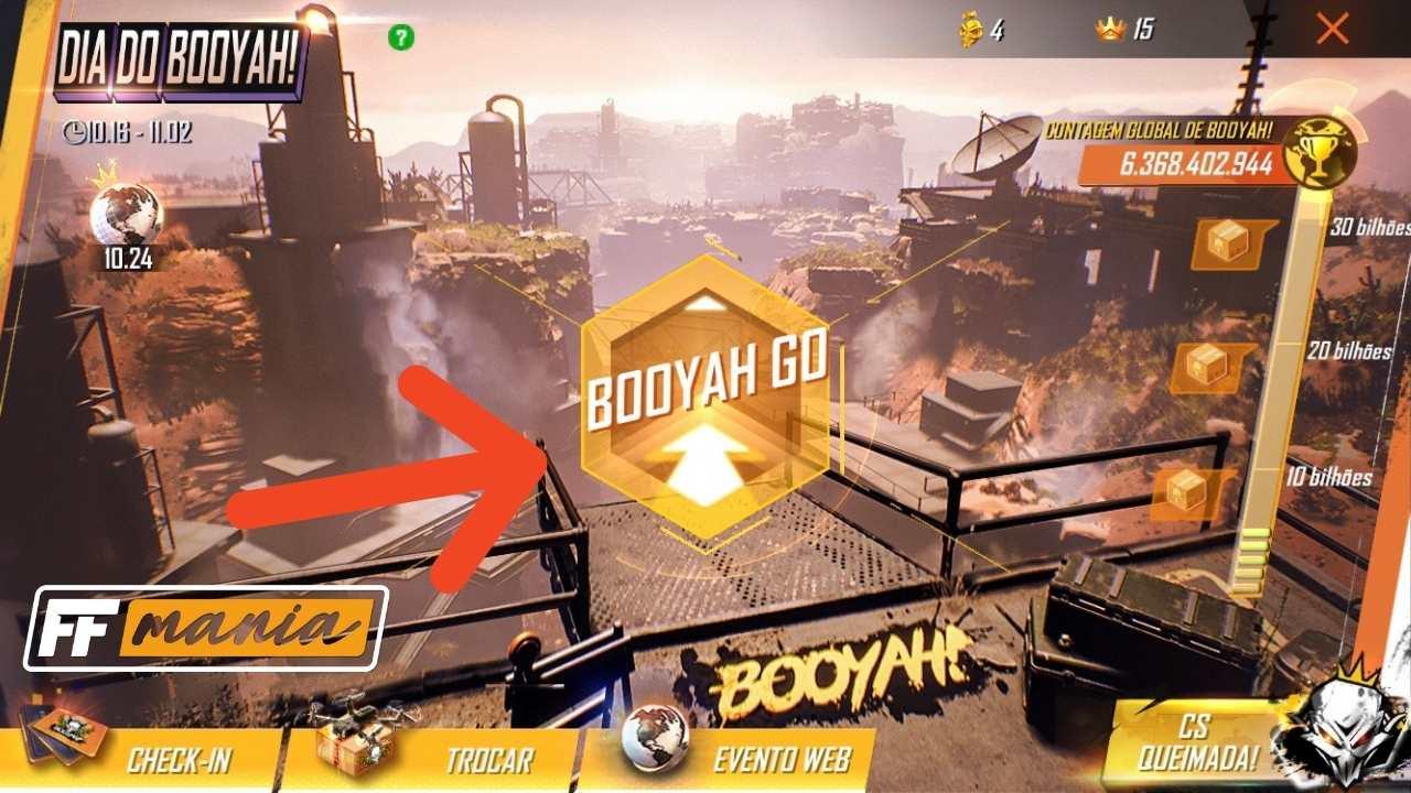 Free Fire: Evento “Dia do Booyah!” irá distribuir itens gratuitos para os  jogadores - Mais Esports