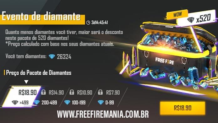 Recarga Free Fire: ganhe Mochila Unicórnio Pastel ao comprar diamantes em  10 de novembro (2023)