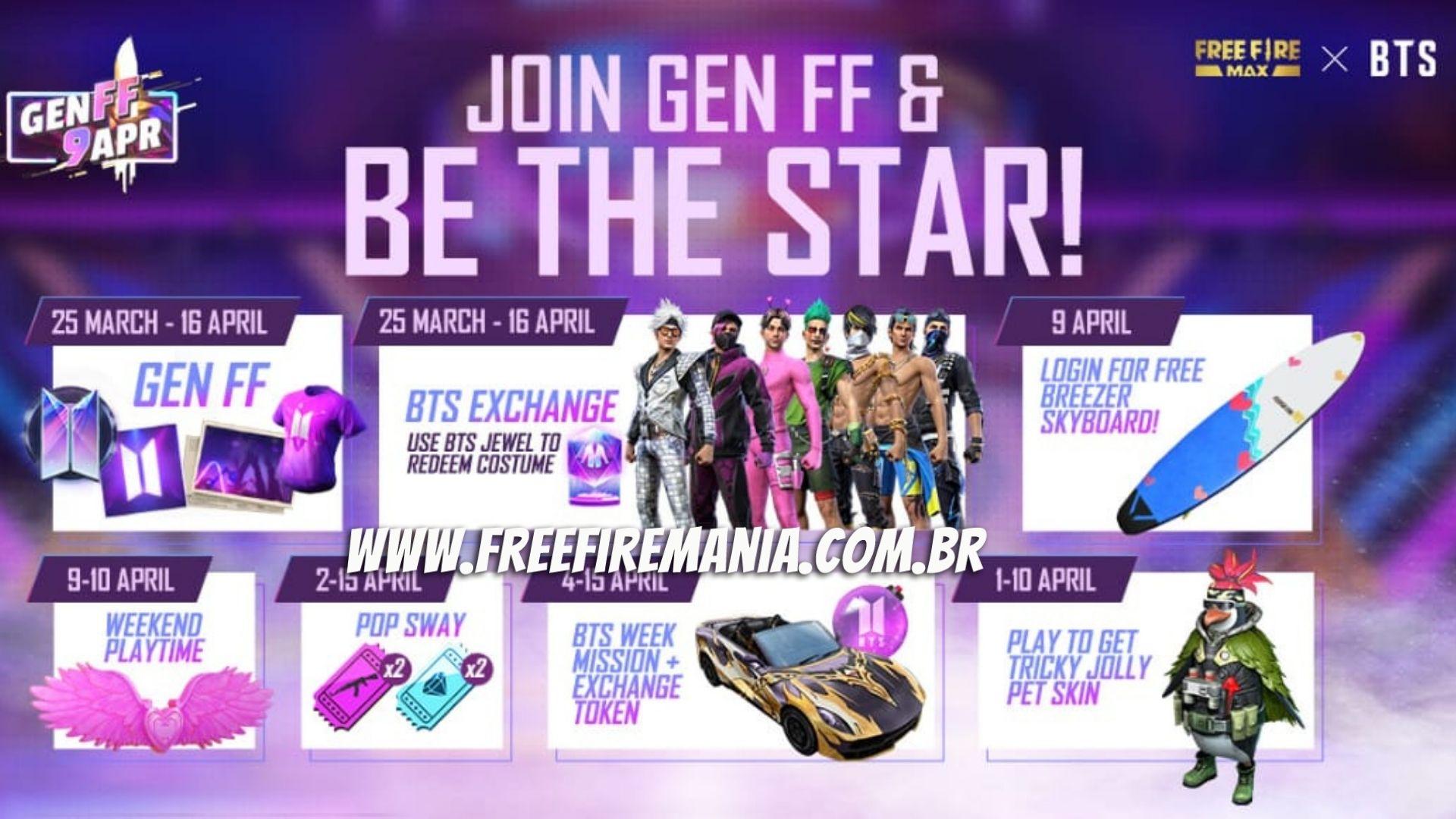 FF: Evento Gen FF trará novidades para parceria entre Free Fire e
