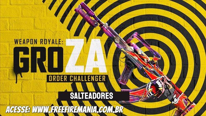 Conheça a GROZA Moderninha: A Nova Arma Evolutiva do Free Fire