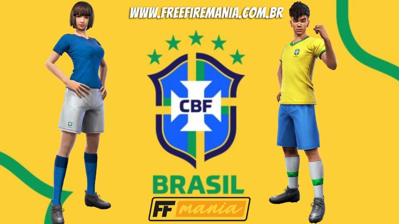 Seleção brasileira fecha parceria com o Free Fire: skins e itens especiais  a caminho! - Record Gaming - Jornal Record