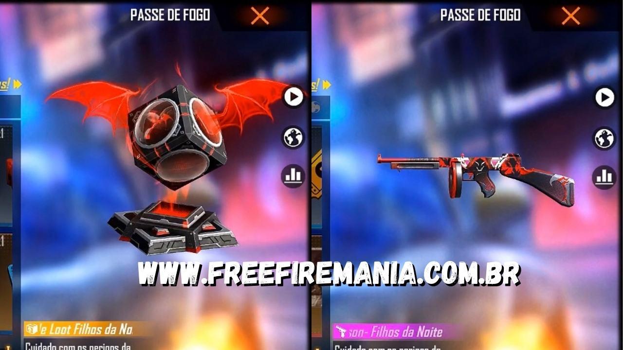 Passe de Elite: Filhos da Noite, Free Fire, O que se esconde nas sombras?  🦇 Descubra no Novo Passe de Elite - Filhos da Noite, já disponível no Free  Fire!