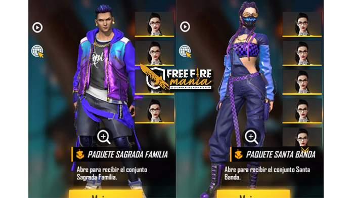 Códigos das Skins do Passe de Elite Free Fire Operação Trap