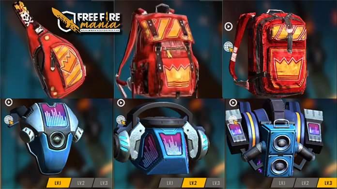 Códigos das Skins do Passe de Elite Free Fire Operação Trap