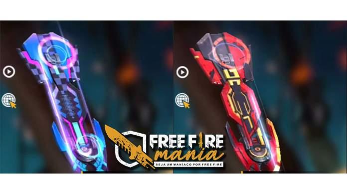 Códigos das Skins do Passe de Elite Free Fire Operação Trap