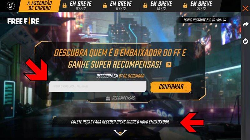 Who Is The Ff Ambassador See How To Participate In The New Event On Free Fire Free Fire Mania