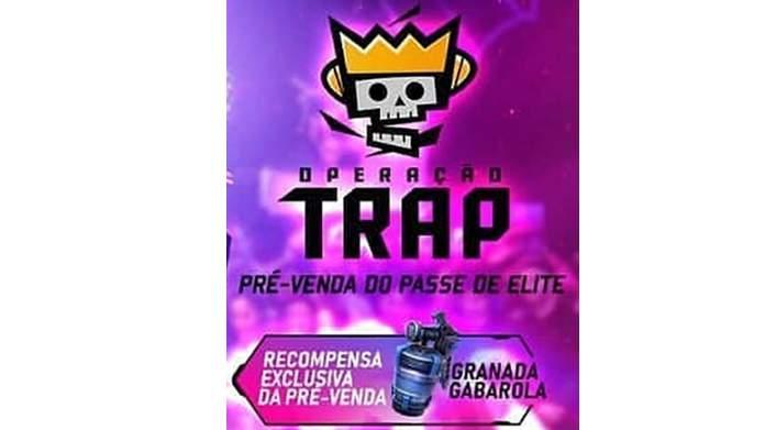 Códigos das Skins do Passe de Elite Free Fire Operação Trap