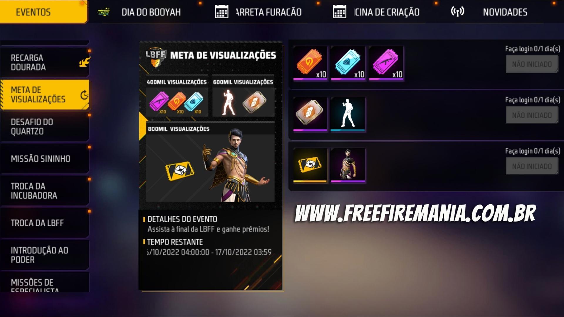 Final da LBFF 8 de Free Fire bate 1 milhão de visualizações simultâneas