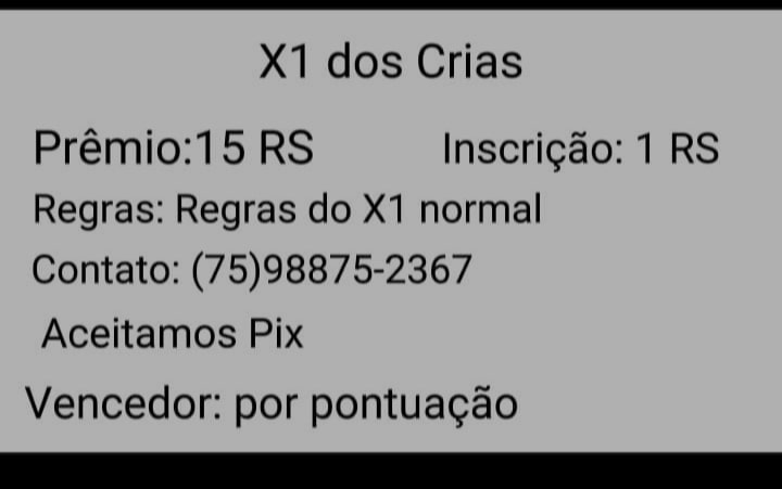 X1 DOS CRIAS - SEMIFINAIS - DIA 3 
