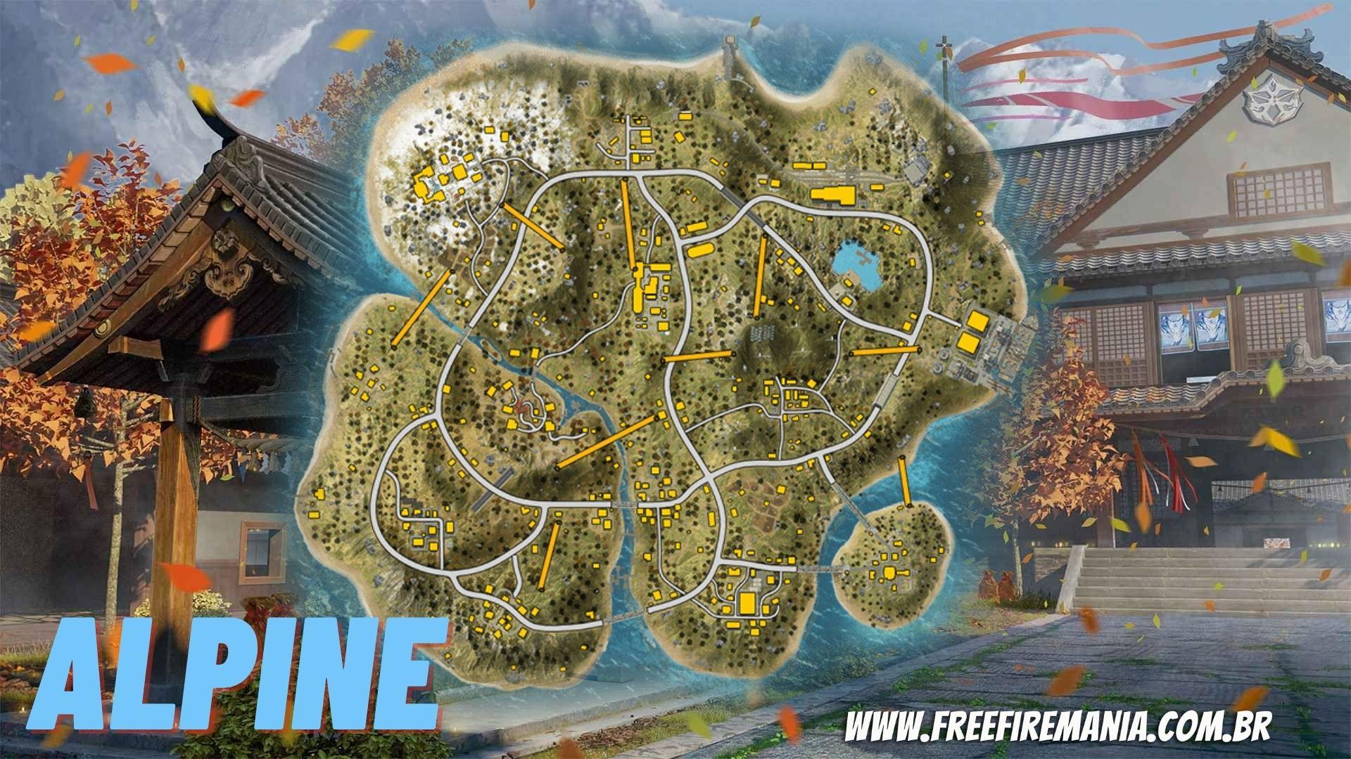 Alpine Free Fire 6 Melhores Lugares Do Novo Mapa 