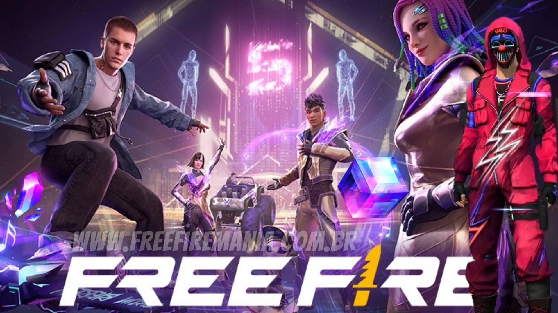 Free Fire celebra 5 anos com 1º show de Justin Bieber no jogo