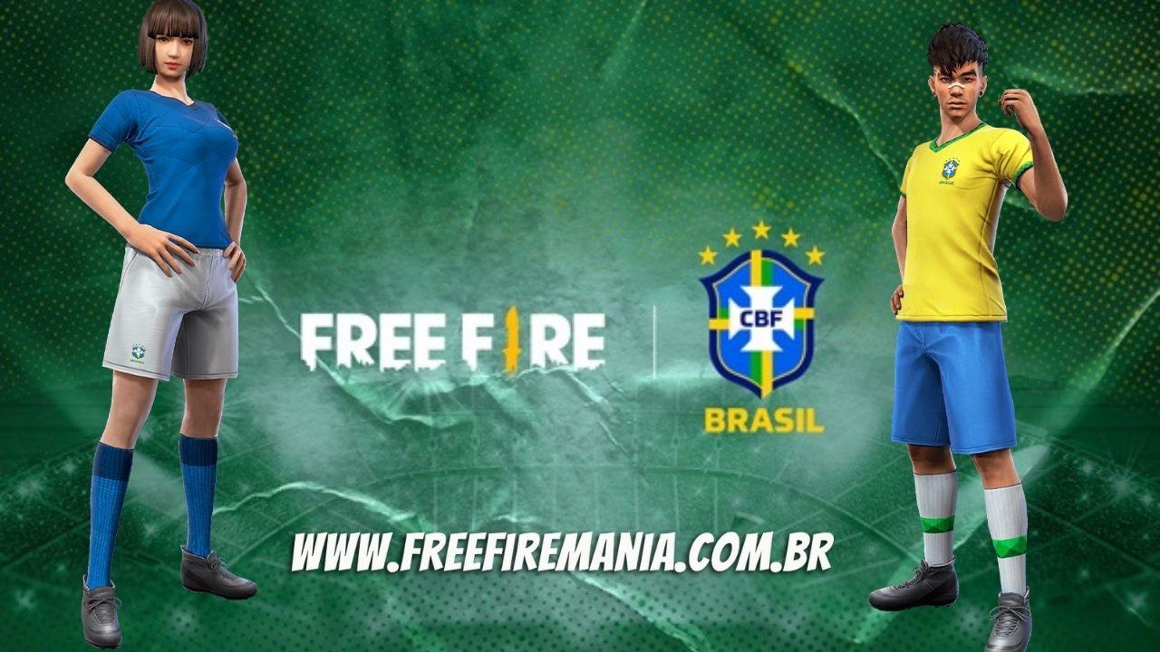 Codiguin FF: Saiba como resgatar o pacote completo da seleção brasileira