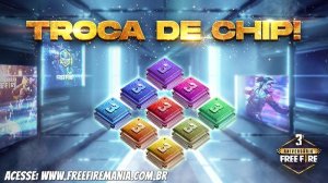 Garena Free Fire - Fala aí, facim demais garantir os tokens Chip Roxo nesse  Desafio de Aniversário, vai?