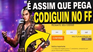 CODIGUIN FF: Código Free Fire de 100 Diamantes ativos para