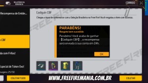 CODIGUIN FF: novo código Free Fire infinito e universal com a Jaqueta  Santander