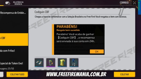 Free Fire: Calça Angelical amarela (Glamurosa e Brilhante) chega