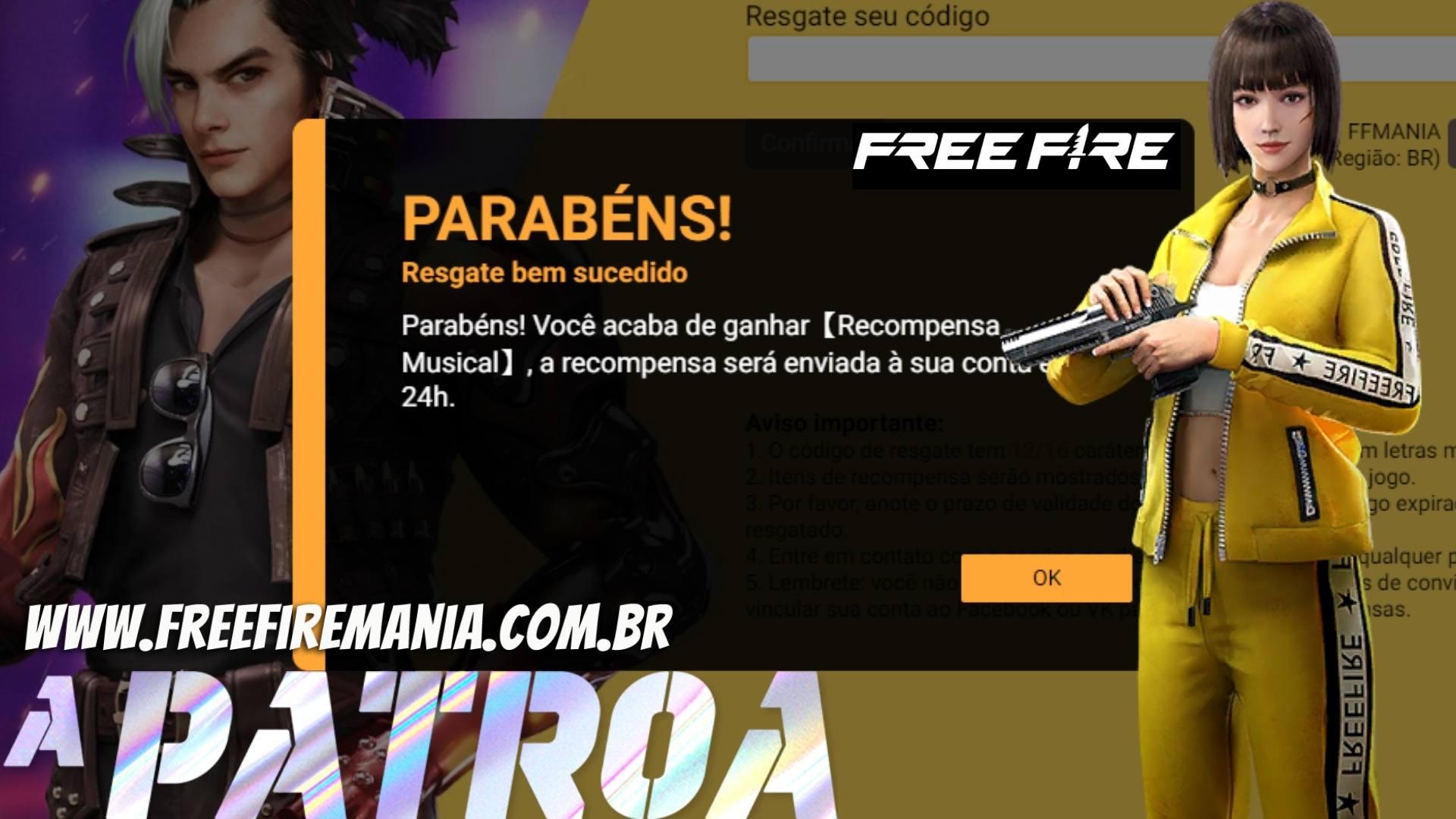 FERRAMENTA: GERADOR DE CODIGUIN PARA O FREE FIRE (DEZEMBRO 2023) - Mania Free  Fire
