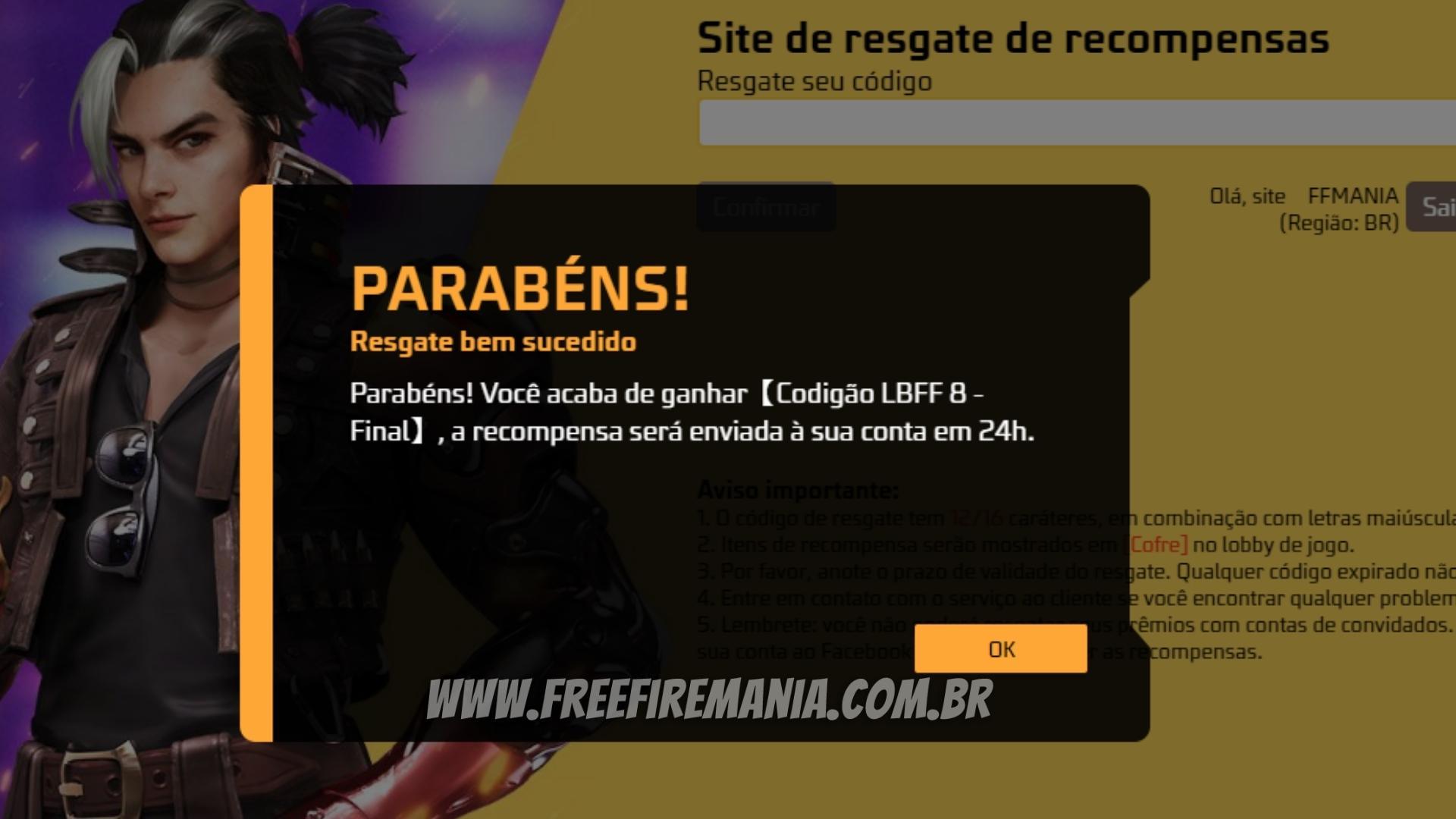 CODIGUIN FF: último dia do código Free Fire Angelical; resgate no site  Rewards