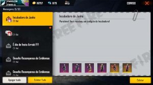 Codiguin FF Brasil x Uruguai - Veja como resgatar na Garena Reward - Free  Fire Dicas