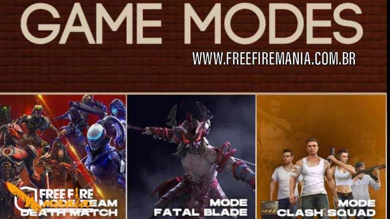Regras e detalhes dos diferentes modos de jogo do Garena Free Fire