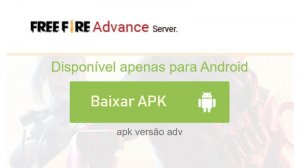 como baixar APK do Servidor Avançado de julho, free fire