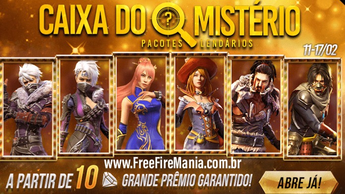 Free Fire: Evento Pacote de Luxo dá personagem de graça - Millenium