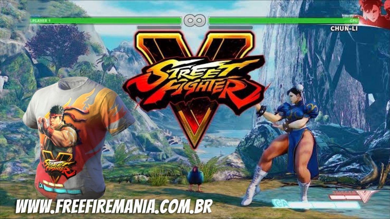 Free Fire vira jogo de luta em parceria com Street Fighter