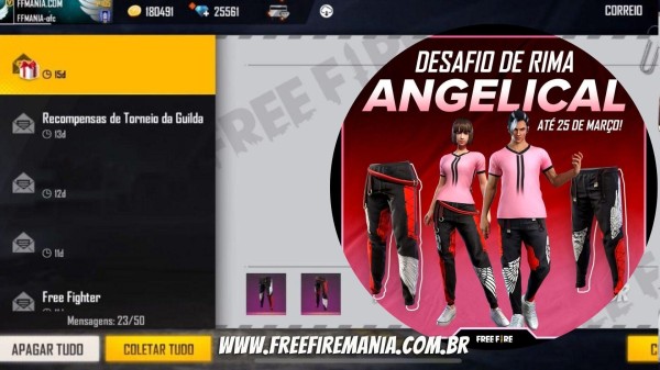 Garena lança a Insígnia de Verificado para influenciadores e Banner  Angelical se torna raríssimo