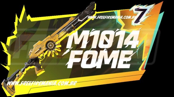 Free Fire: como conseguir M1014 - Fome no novo Token Royale