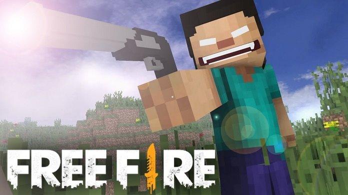 Minecraft Roblox E Free Fire