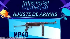 Veja o Guia completo com todas Armas do Free Fire