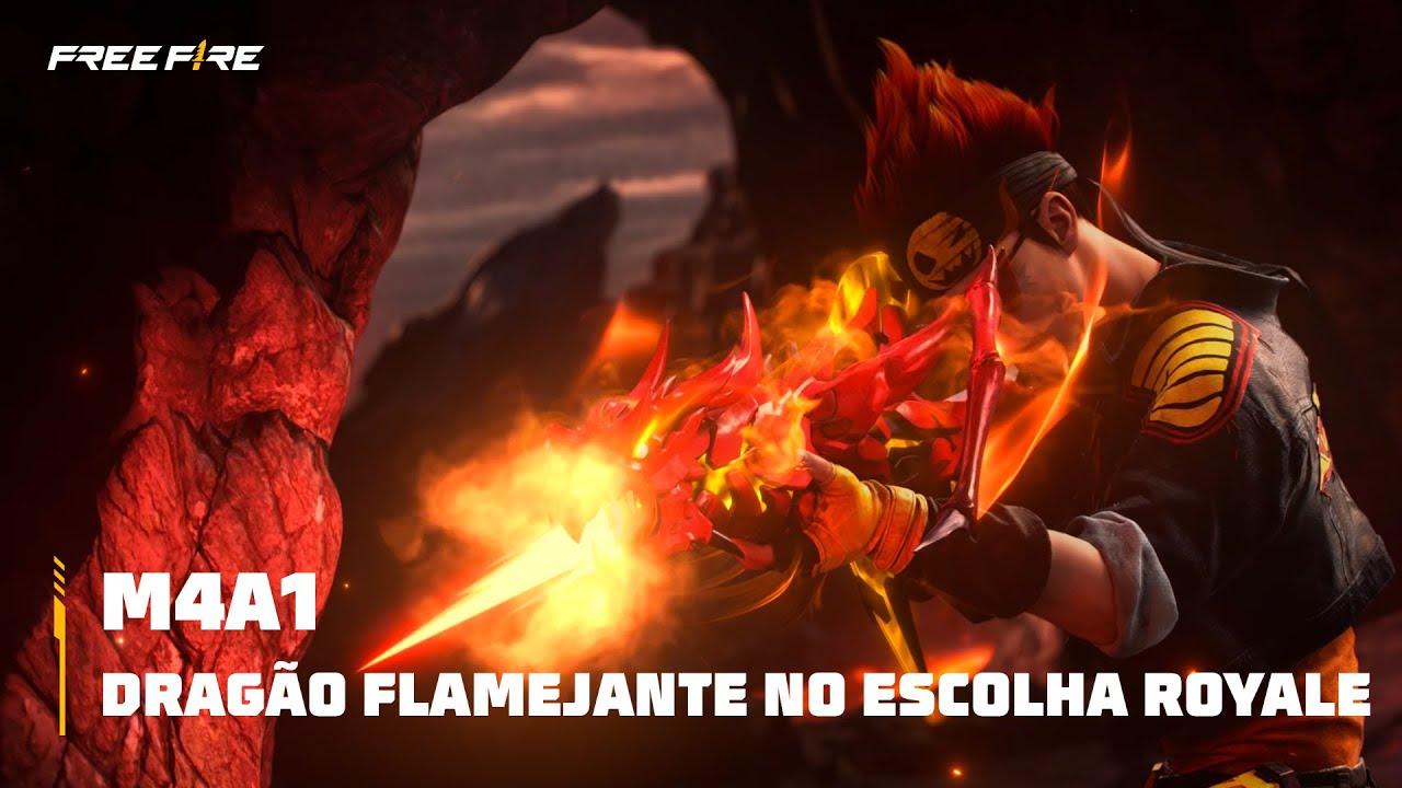 Resgate o Código Dragão Flamejante FF 2023 no Rewards do Free Fire - Ocean  Game