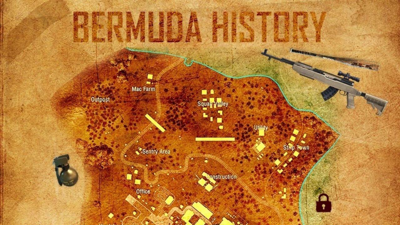 Mapas do Free Fire: conheça tudo sobre Bermuda, Purgatório e