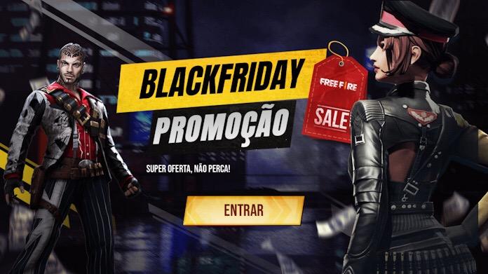 Free Fire dá diamantes em dobro na Black Friday; veja onde comprar