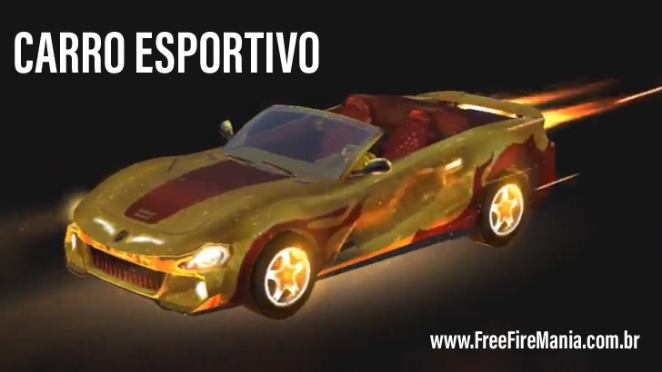 Free Fire: astros esbanjam carros esportivos e de luxo; veja