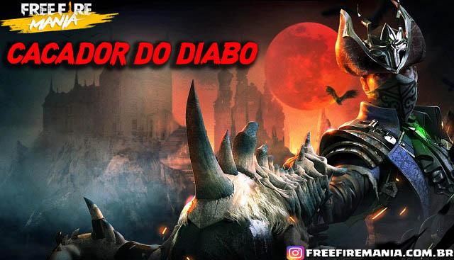 O FREE FIRE VIROU O INFERNO COM A NOVA ROUPA DO DIABO SAMURAI!! 