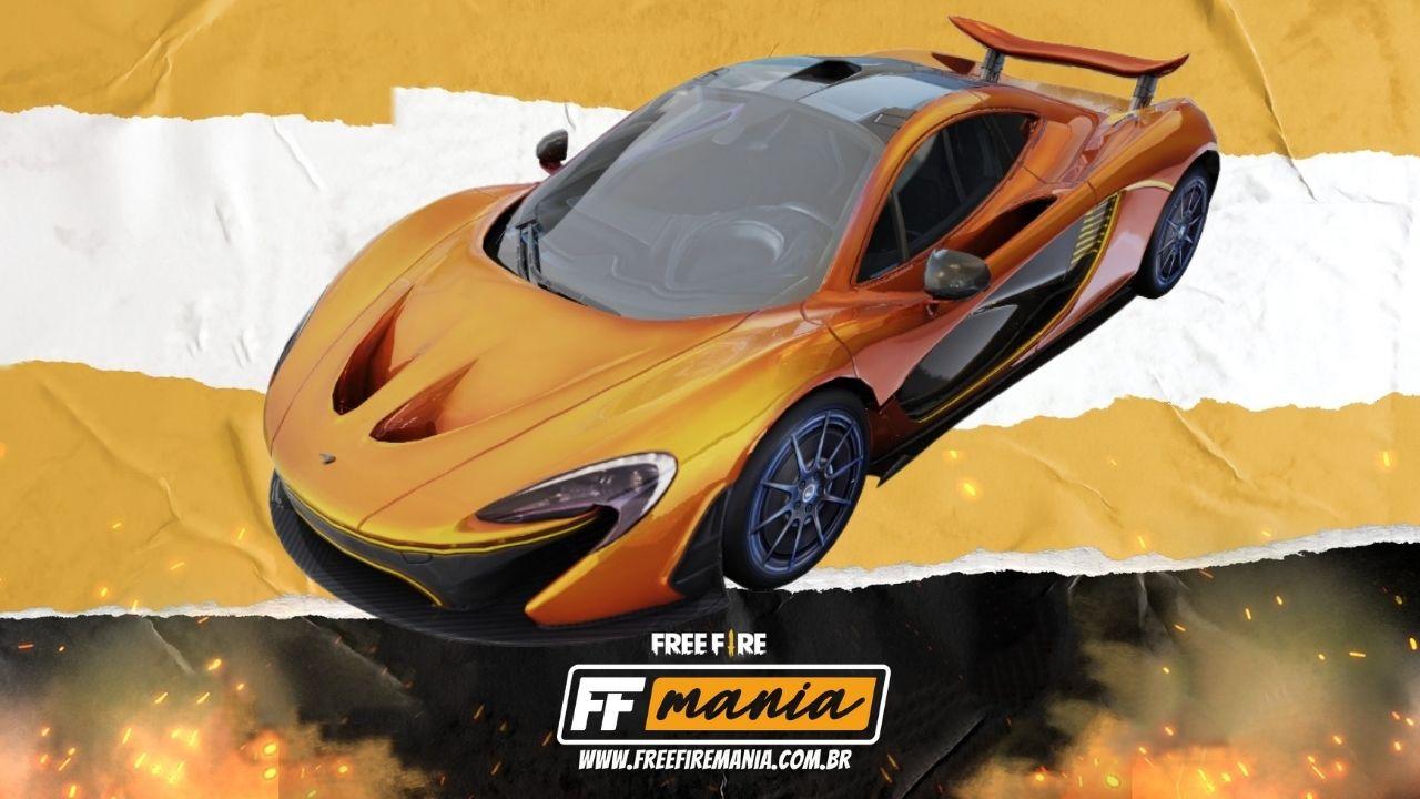 Free Fire: jogo receberá carro da McLaren, free fire