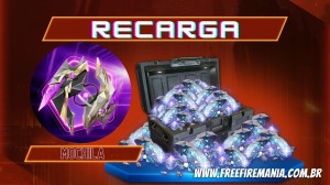 Recarga Free Fire: ganhe Mochila - Traços da Redenção ao comprar diamantes  em 18 de agosto (2023)